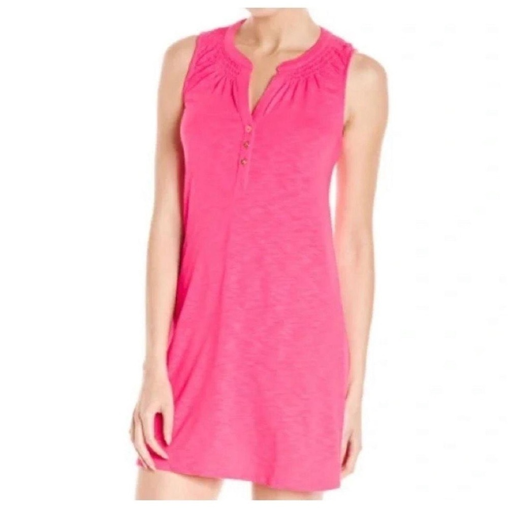 Lilly Pulitzer Essie Dress Hot Pink XXS
